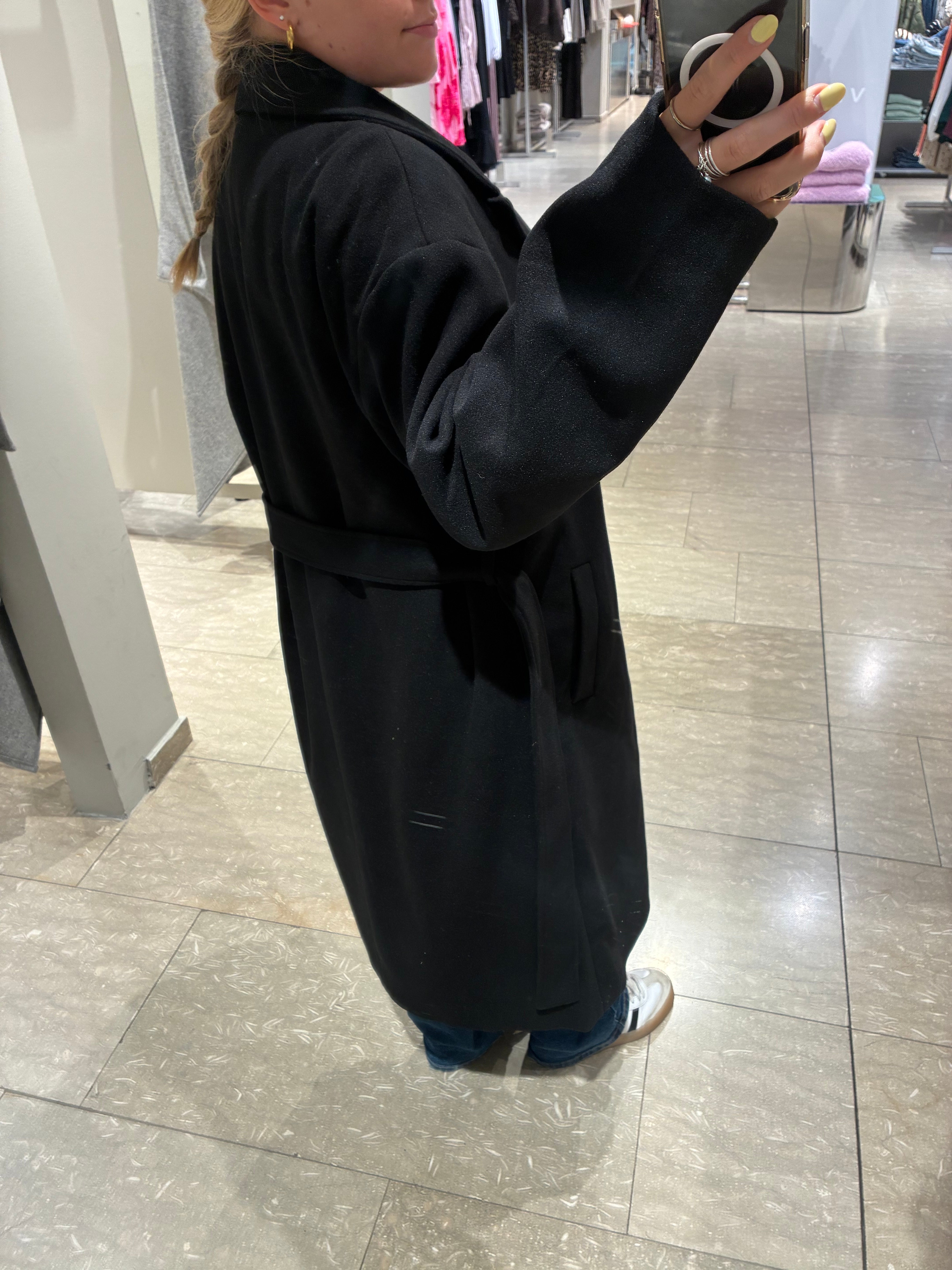 VICLAUDIA Coat - Black Beauty